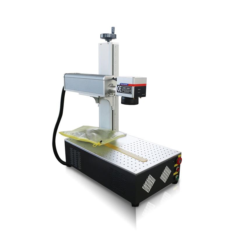 DESKTOP Fiber Laser Marking Machine with Air Cooling - 20W 30W 50W 100W 200W, JPT Laser Source