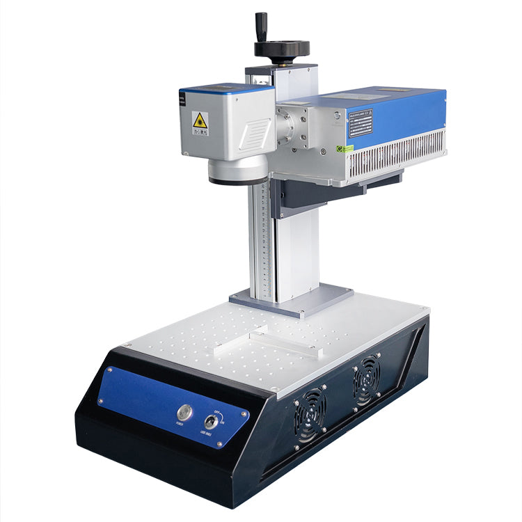 DESKTOP CO2 Laser Marking Machine with Air Cooling - 30W 60W 100W, DAVI Laser Source