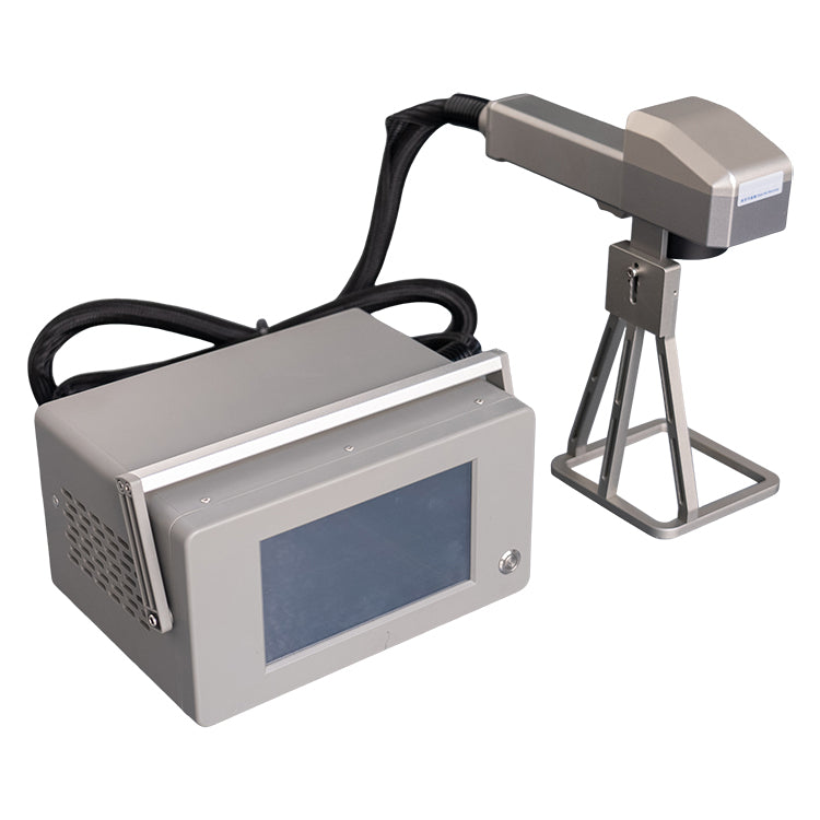 Hand-Held 30W | 50W Laser Marking Machine Metal Non-Metal Plastic