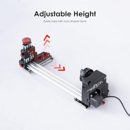 Octopus Duo 3-in-1 Roller & Chuck Laser Rotary Attachment